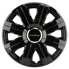 GOODYEAR Radzierblende Flexo 16"  schwarz- 4 Stück - Pkw Auto Radkappen