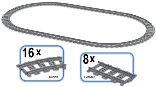 Lego city eisenbahn schienen - lego,