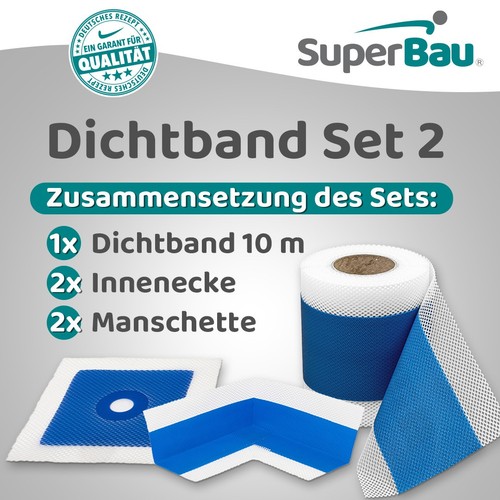 Dusche bad abdichtung set - dusche,