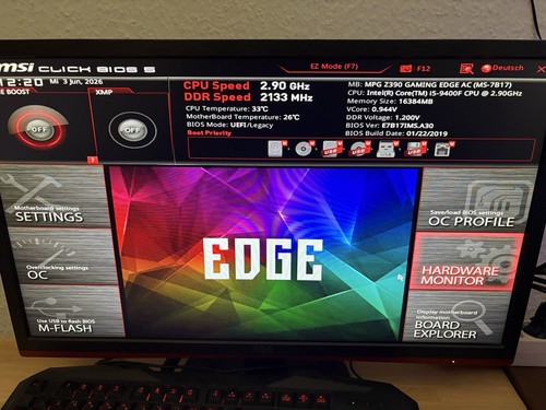 Msi mpg z390 - edge, ac