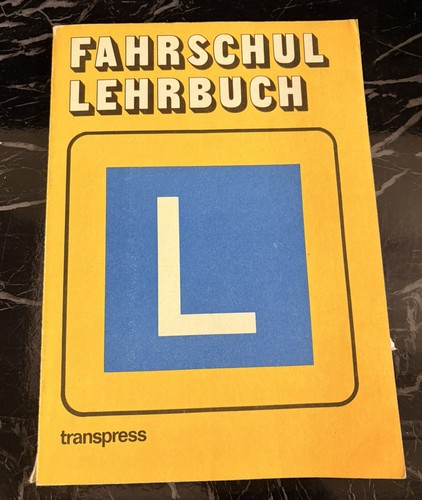 Ddr fahrschullehrbuch 1988 - ddr,