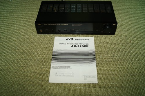Jvc 220bk stereo - jvc, integrated