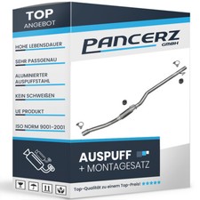 Mittelrohr für FIAT PANDA 0.9