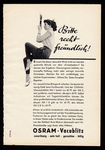 3w4257 alte reklame von 1957 - reklame,