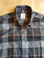 Hemd von haupt * grau kariert