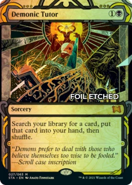 Magic mtg demonic - -,