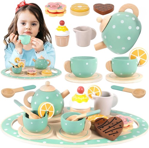 17teeservice kinder holz - 17teeservice, set