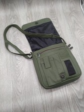 Alessandro Salvatore Schultertasche Umhängetasche grün Italy