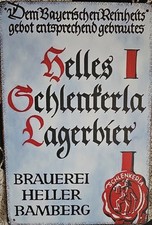 Blechschild  Helles Lagerbier