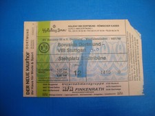 91/92 Ticket BVB Dortmund VFB