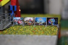 Sichtschutzzaun Kirmes Spur H0