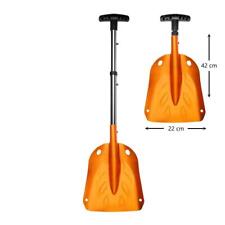 SKINSTAR Lawinenschaufel Alu Schneeschaufel Tourenski Notfall Schaufel 3-teilig 