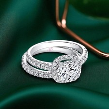 Ehering Set massiv 14K