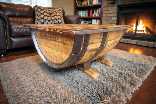 Whiskyfass couchtisch massiv - whiskyfass,
