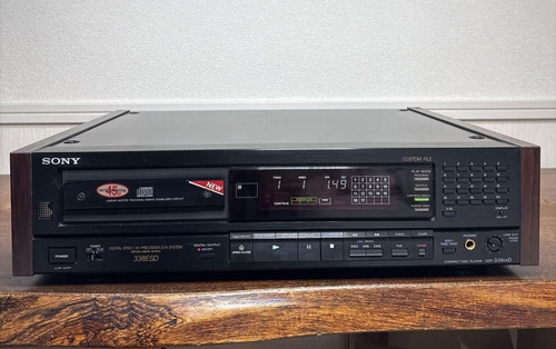 Sony cdp 338esd serie - sony, es
