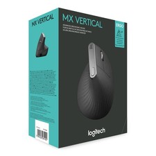 Logitech MX Vertical ergonomische Computermaus 6 Tasten Bluetooth USB kabellos