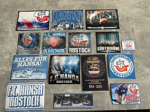 Hansa rostock aufkleber - hansa,