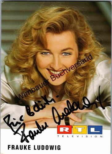 Original autogramm frauke - autogramm,