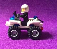 lego police buggy with police