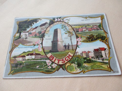 Gruß aus bitsch litho - ak,