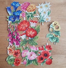 DDR Stammbuchbilder Blumen alt