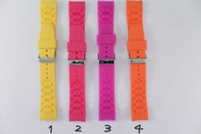 tom watch 22mm Silikonbänder Rund-Anstoß Uhrenarmband Uhrenarmbänder  Silikon  