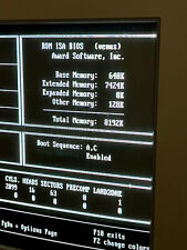 486er PC - 80486 DX2 CPU - Mainboard "FIC 486-VC-H" - 8MB RAM - Retro Computer