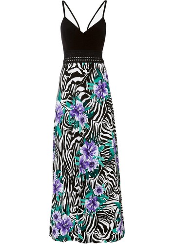 Maxikleid mit tiefem