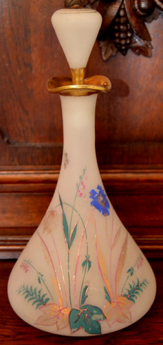 Karaffe glas milchglas - karaffe,