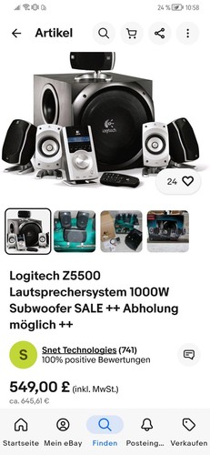 Logitech 5500z 1000w