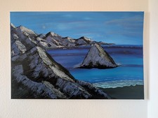 Leinwand Bild Acryl Gemälde