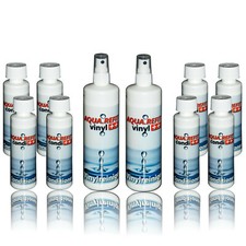 8x 125ml AQUA REFIT Wasserbetten Konditionierer + 2x Vinylreiniger 250ml Pflege