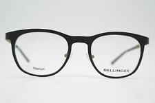 Brille BELLINGER DENMARK Trail Titanium Schwarz Grün Oval Brillengestell Neu