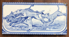 Fliese mit Jagdmotiv Tiermotiv