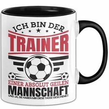 Fußball-Trainer Tasse