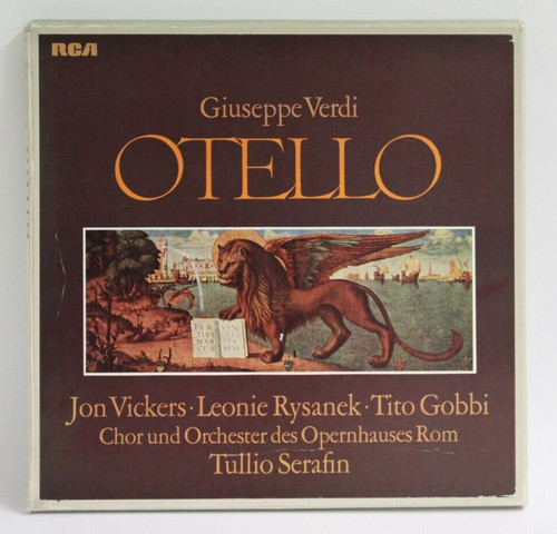 Guiseppe verdi otello vinyl - otello, (vinyl