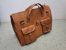 Schöne Ledertasche Reisetasche Sporttasche Weekender Gym TOP groß Arbeitstasche