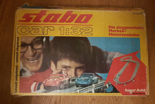 Stabo Car 1:32 Strecken Schienen Vintage Auto Rennbahn Trafo ln OVP 