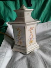 Pagode Rauchverzehrer 50er Jahre, Keramik Porzellan Vintage China Haus Retro