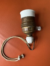 antike Fassung E27 Bakelit