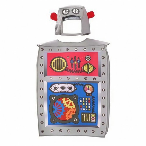Roboter kostüm grau - roboter-kostüm,
