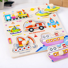 Montessori Holz Puzzle Kinder