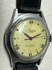 Minerva 5108 SWISS Mechanische Herren Armbanduhr Werk  (Handaufzug)