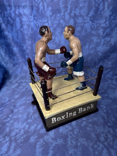 Boxing bank gusseisen spardose - bank,