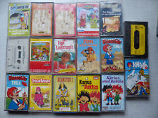 Hörspiel Kassetten MC Auswahl 4 aussuchen TKKG Momo Digimon Knax Karius Baktus