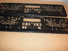 4x Kennzeichenhalter 520mm | KLIPP TOP 4 | Autokennzeichen KFZ,PKW,LKW,Anhänger
