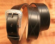 Wechsel- Gürtel v. Stars and Stripes, WG 41, schwarz Raute gesteppt, Lagerräumug