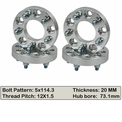 4pcs 20mm spurverbreiterung - 4pcs,