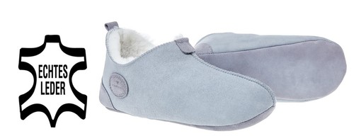 Damen pantoffeln echtes - pantoffeln, leder