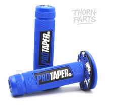 ProTaper Griffe Lenkergriffe Motorrad Griffgummis Blau 22/24mm UNIVERSAL